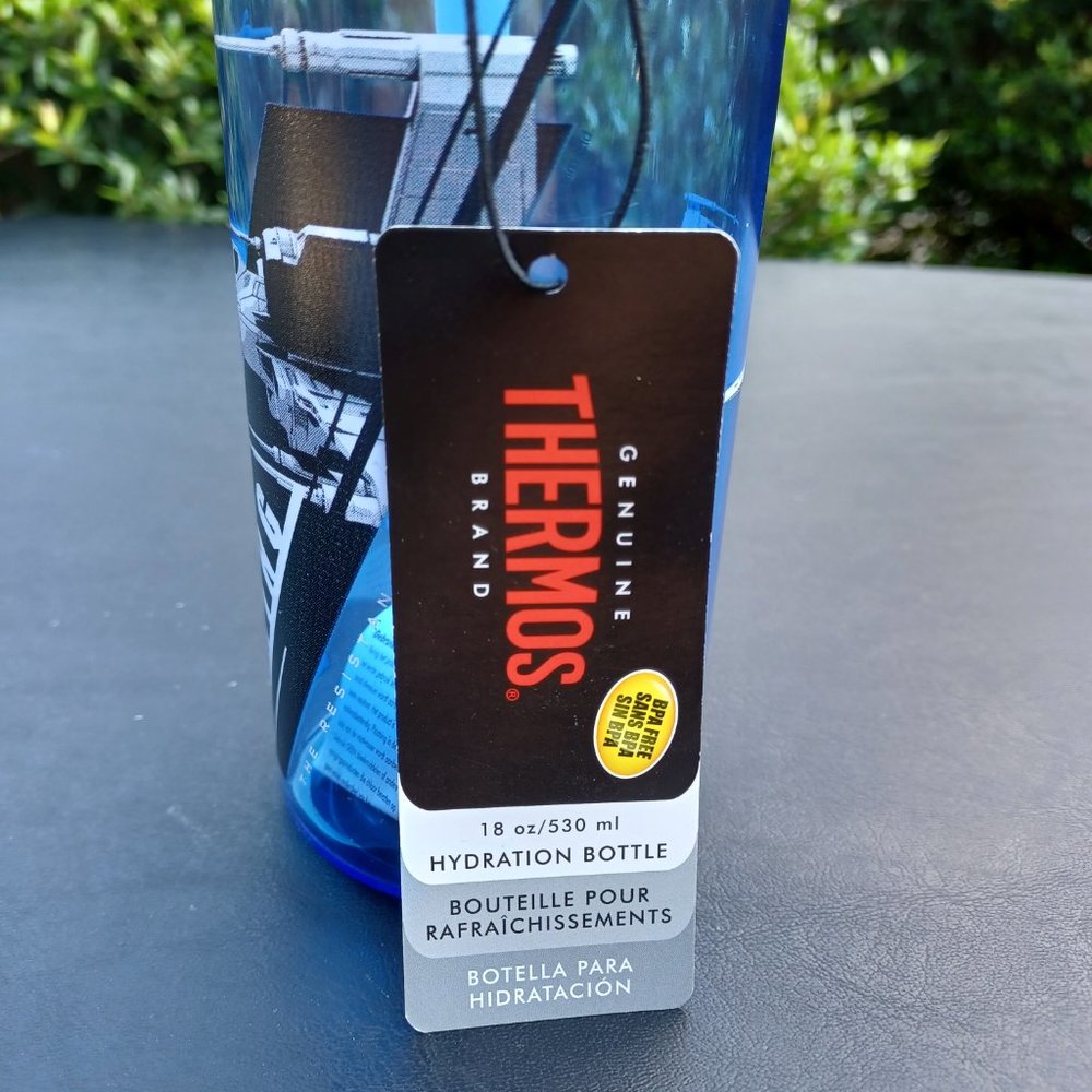 NEW Star Wars “X-Wing The Resistance” Thermos Water Bottle (Botella de Agua) - Picture 3 of 8